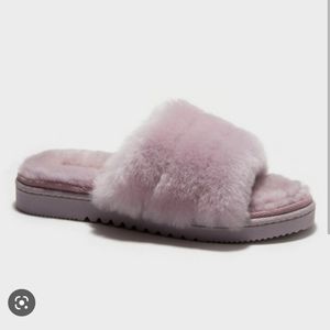 Dluxe By Dearfoams Women's Emerald Slide Slippers - Purple